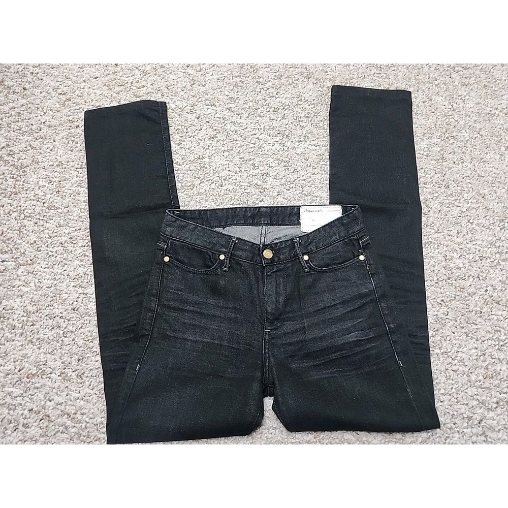 Acquaverde Size 25 New Blondie‎ Style Black Denim 26x29